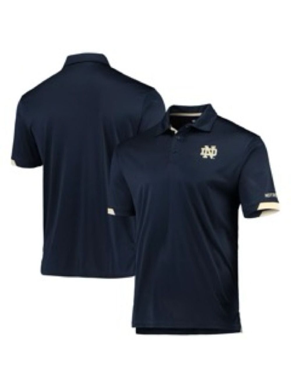 Colosseum Notre Dame Fighting Irish Santry Lightweight Short Sleeve Polo
